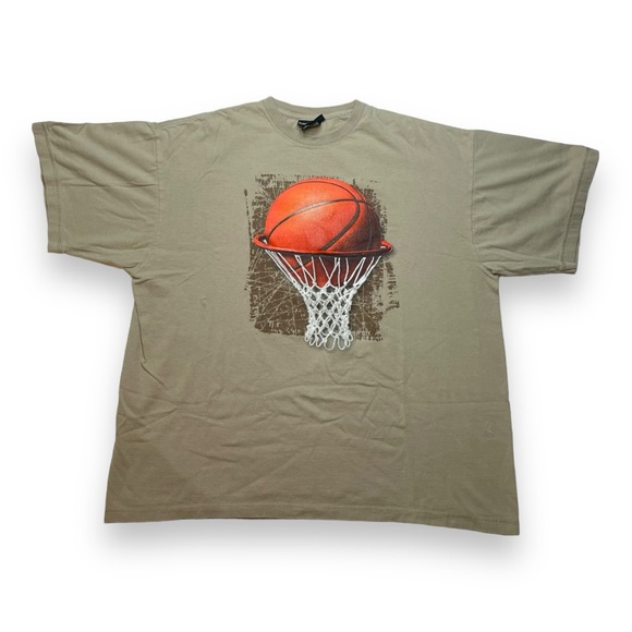 No Boundaries Other - Vintage 90s No Boundaries Basketball Hoop Shirt Size XL